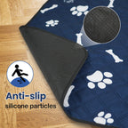 Lapnalleb Pet Washable Pee Pads for Dogs, 2 Pack, Non-Slip Dog Pads with Heavy Absorbency, Reusable Training Pads, 71”x 71”, XXL