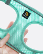 BELLA & PAL Cat Harness and Leash for Walking,Breathable Air Mesh Adjustable Vest Harnesses for Cats, Easy Control Safety Reflective Strips Harness