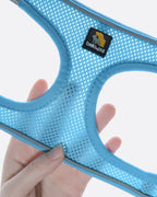 BELLA & PAL Cat Harness and Leash for Walking,Breathable Air Mesh Adjustable Vest Harnesses for Cats, Easy Control Safety Reflective Strips Harness