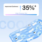 New Gel-Infused Cooling Pet Pad | Self-Hydrating Design + Chew-Proof PVC | Summer Heat Relief for Dogs & Cats