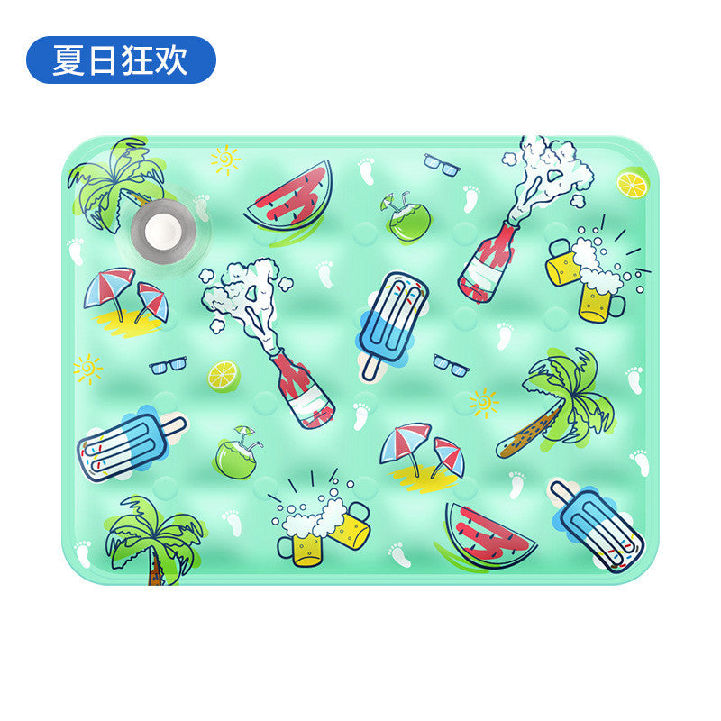 New Gel-Infused Cooling Pet Pad | Self-Hydrating Design + Chew-Proof PVC | Summer Heat Relief for Dogs & Cats