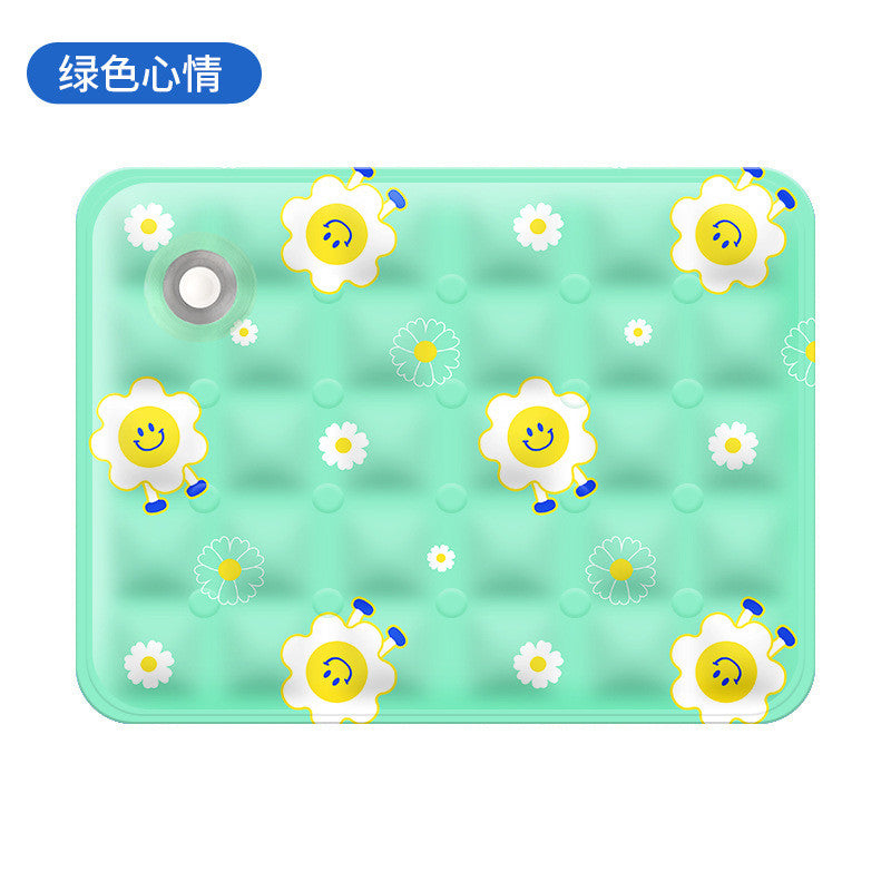 New Gel-Infused Cooling Pet Pad | Self-Hydrating Design + Chew-Proof PVC | Summer Heat Relief for Dogs & Cats