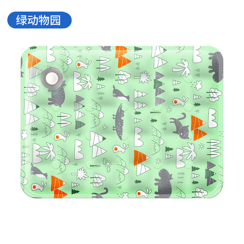 New Gel-Infused Cooling Pet Pad | Self-Hydrating Design + Chew-Proof PVC | Summer Heat Relief for Dogs & Cats