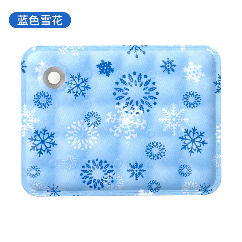 New Gel-Infused Cooling Pet Pad | Self-Hydrating Design + Chew-Proof PVC | Summer Heat Relief for Dogs & Cats